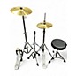 Used Sound Percussion Labs 5 Piece Junior Kicker W/Hardware and Cymbals Black Drum Kit