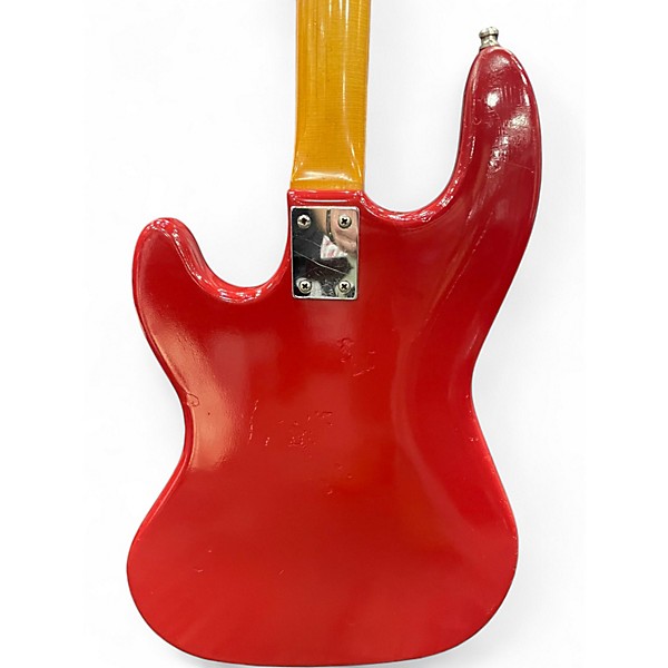 Vintage 1961 Hofner 185 Artist Wine Red Electric Bass Guitar