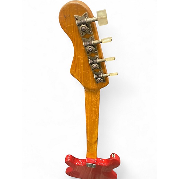 Vintage 1961 Hofner 185 Artist Wine Red Electric Bass Guitar