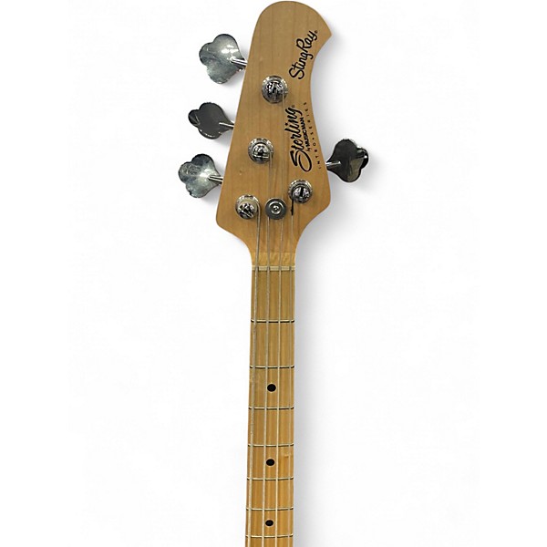 Used Sterling by Music Man Stingray Intro Series Orange Electric Bass Guitar