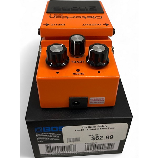 Used BOSS DS1 Distortion Effect Pedal