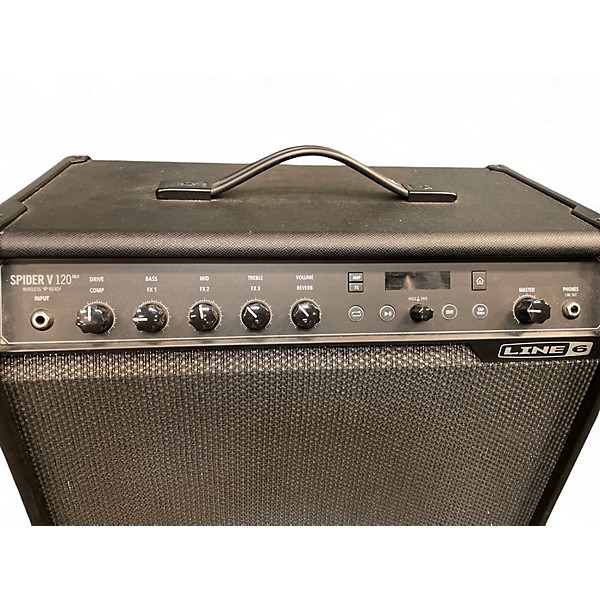 Used Line 6 Spider V 120 1x12 Guitar Combo Amp