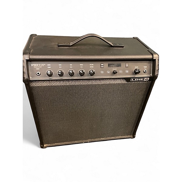 Used Line 6 Spider V 120 1x12 Guitar Combo Amp