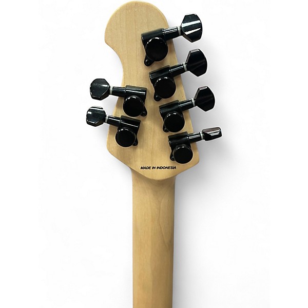 Used Sterling by Music Man jp60 Stealth Black Solid Body Electric Guitar