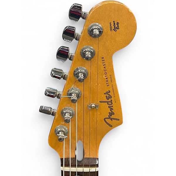 Used Fender Standard Stratocaster Metallic Candy Red Burst Solid Body Electric Guitar