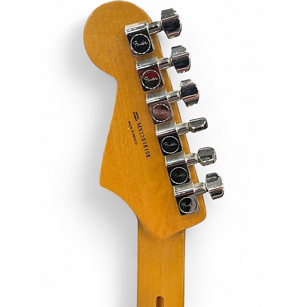 Used Fender Standard Stratocaster Metallic Candy Red Burst Solid Body Electric Guitar