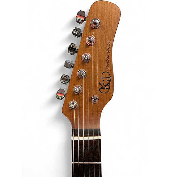 Used Kgd T STYLE  Black Solid Body Electric Guitar