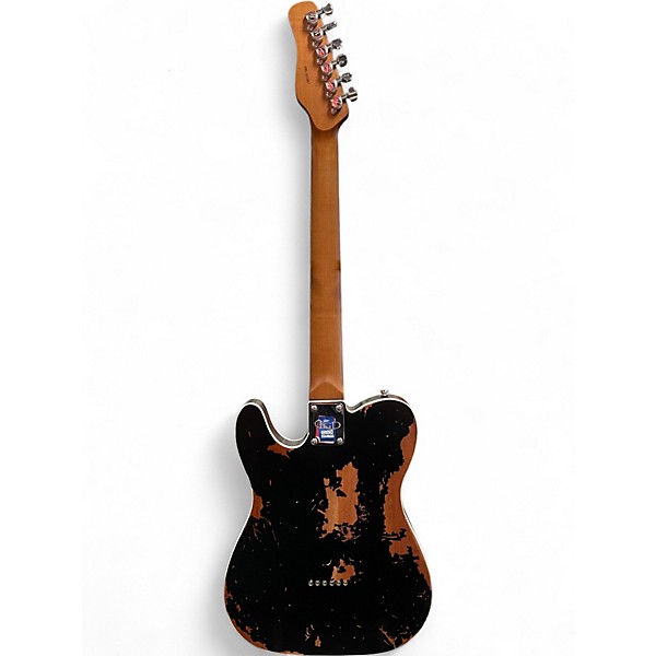 Used Kgd T STYLE  Black Solid Body Electric Guitar