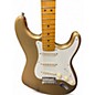 Used Fender Lincoln Brewster Signature Stratocaster GOLD Solid Body Electric Guitar