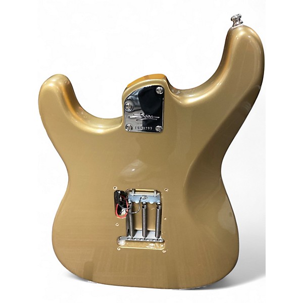Used Fender Lincoln Brewster Signature Stratocaster GOLD Solid Body Electric Guitar