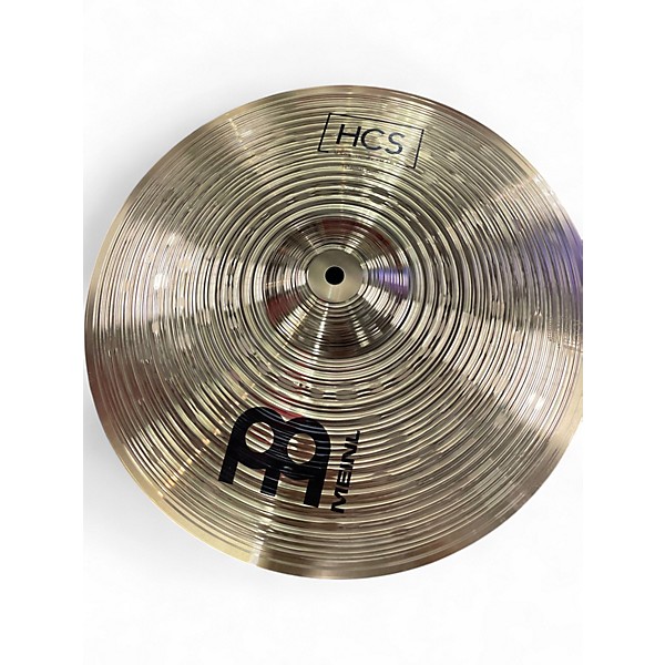 Used MEINL 14in HCS Hi Hat Pair Cymbal