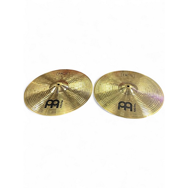 Used MEINL 14in HCS Hi Hat Pair Cymbal