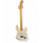 Used 2003 Fender Standard Stratocaster White Solid Body Electric Guitar thumbnail