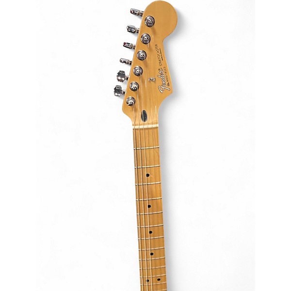 Used 2003 Fender Standard Stratocaster White Solid Body Electric Guitar