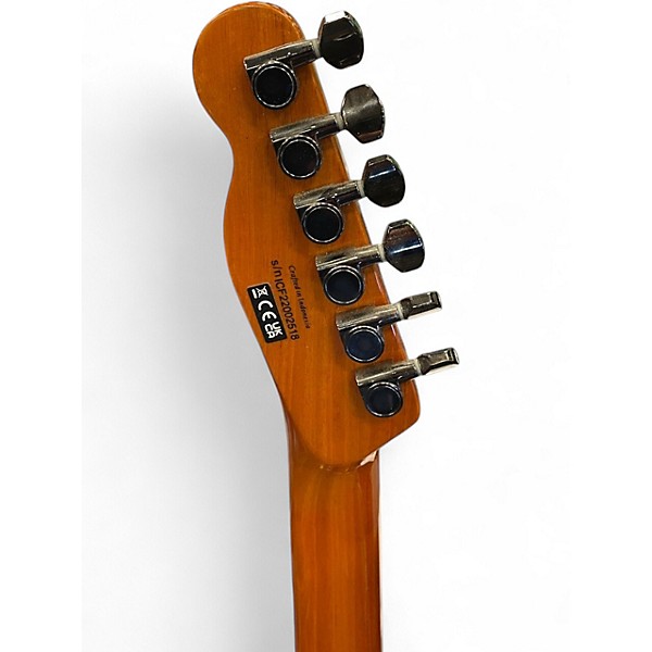 Used 2023 Fender Special Edition Custom Telecaster FMT HH Amber Solid Body Electric Guitar