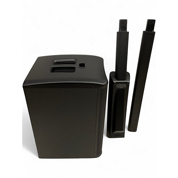 Used QSC KC12 3,000W Active 3-Way Column Loudspeaker - Black Sound Package