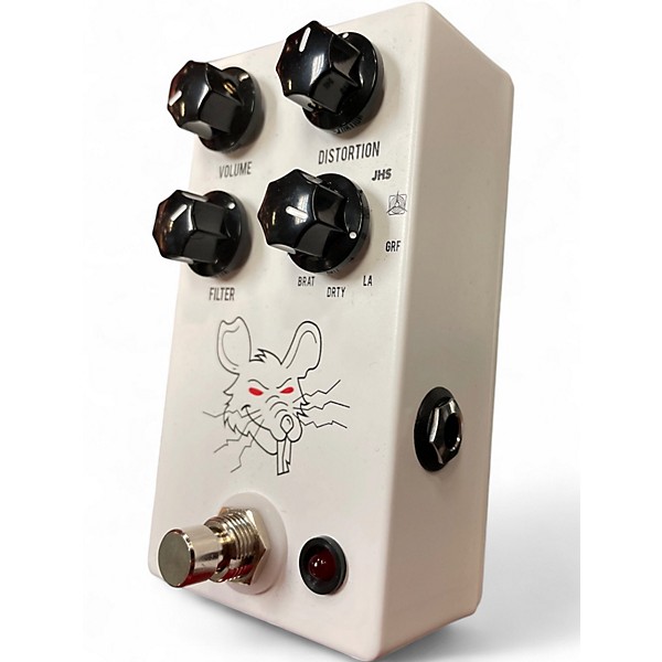 Used JHS Pedals packrat white Effect Pedal