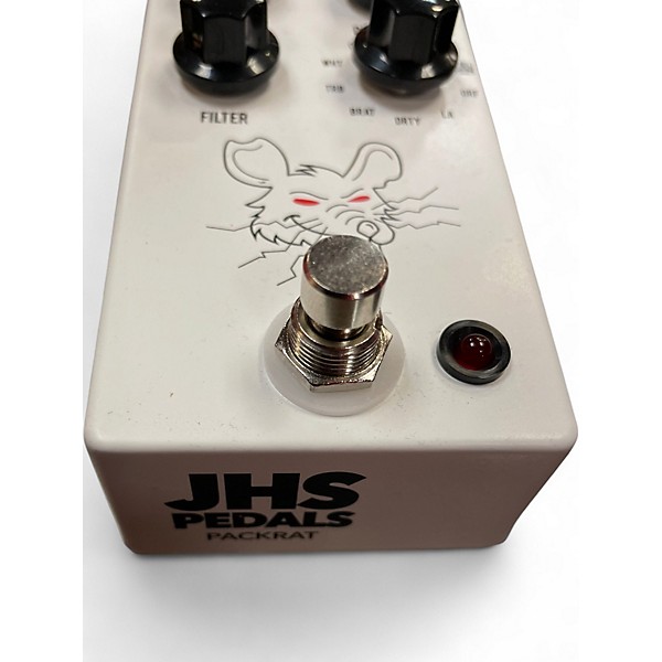Used JHS Pedals packrat white Effect Pedal