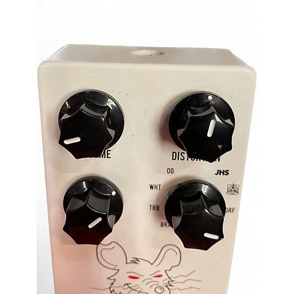 Used JHS Pedals packrat white Effect Pedal