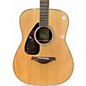 Used 2021 Yamaha FG820L Natural Acoustic Guitar