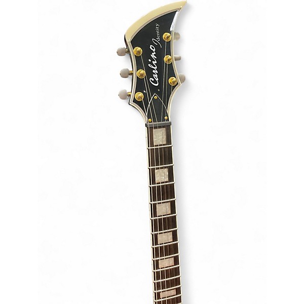 Used Carlino Identity Purple Burst Solid Body Electric Guitar