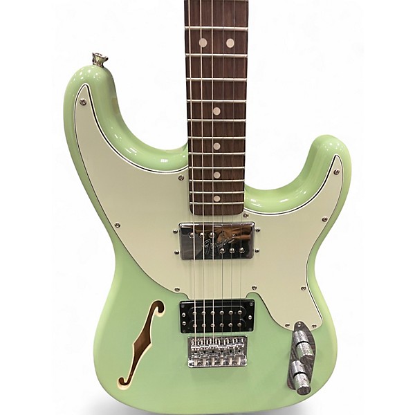 Used Fender '72 Pawn Shop Strat Seafoam Green Hollow Body Electric Guitar