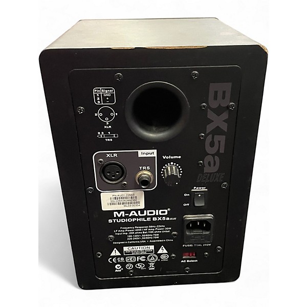 Used M-Audio Studiophile BX5A Deluxe PAIR Powered Monitor