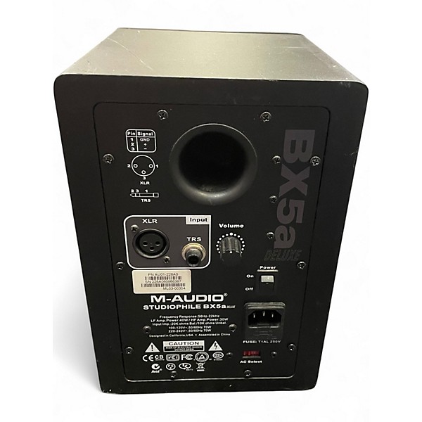 Used M-Audio Studiophile BX5A Deluxe PAIR Powered Monitor