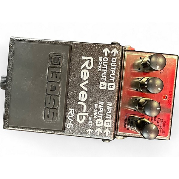 Used BOSS RV6 Digital Reverb Effect Pedal