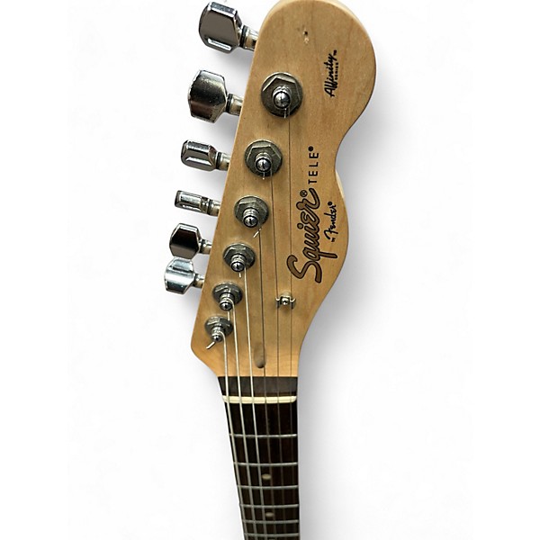 Used Squier Affinity Telecaster Gray Solid Body Electric Guitar