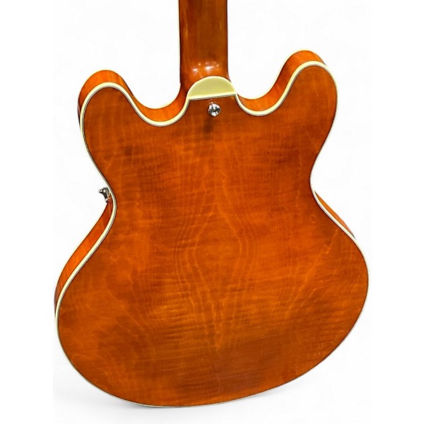 Used 2023 Eastman T59 TV-AMB Amber Hollow Body Electric Guitar