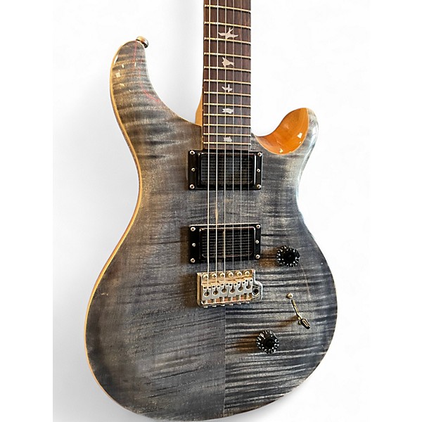 Used PRS SE Custom 24 Charcoal Solid Body Electric Guitar