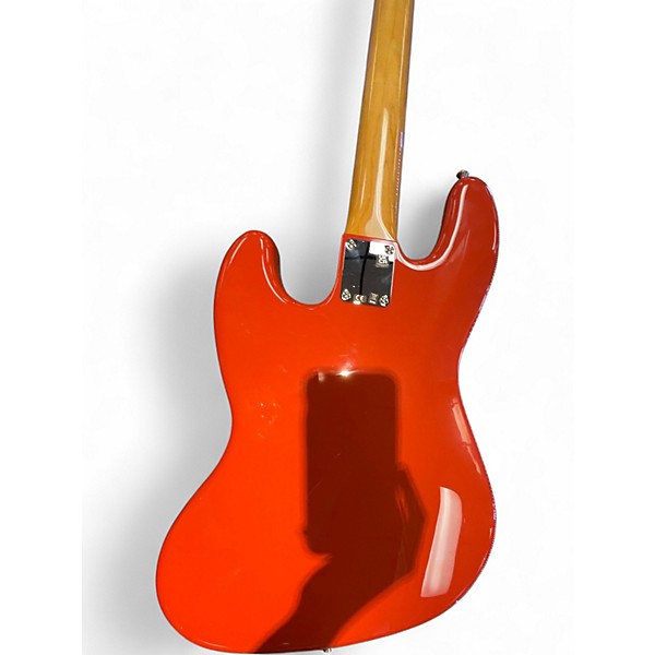 Used Fender Vintera II 60s Jazz Bass Fiesta Red Electric Bass Guitar