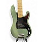 Used Fender American Professional Precision Bass V Green Electric Bass Guitar
