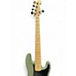 Used Fender American Professional Precision Bass V Green Electric Bass Guitar