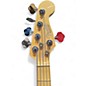Used Fender American Professional Precision Bass V Green Electric Bass Guitar