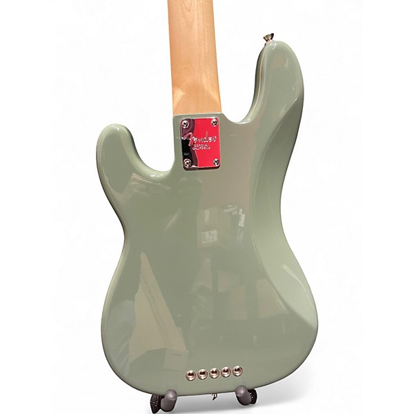 Used Fender American Professional Precision Bass V Green Electric Bass Guitar