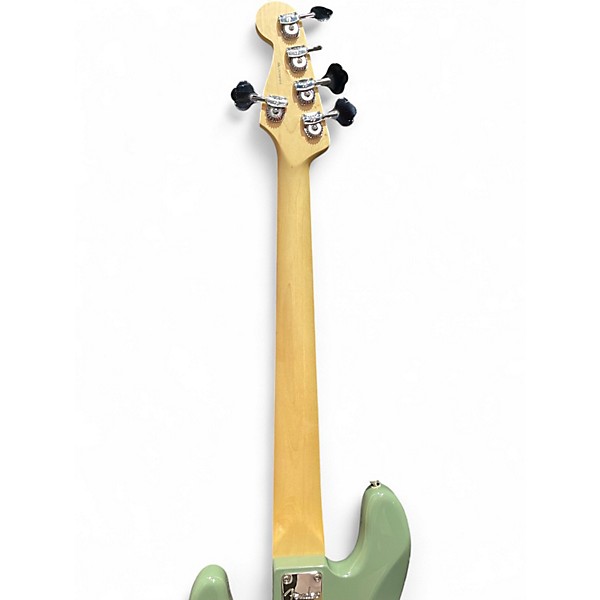 Used Fender American Professional Precision Bass V Green Electric Bass Guitar