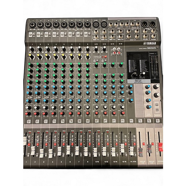 Used Yahmaha mg 16 x Digital Mixer