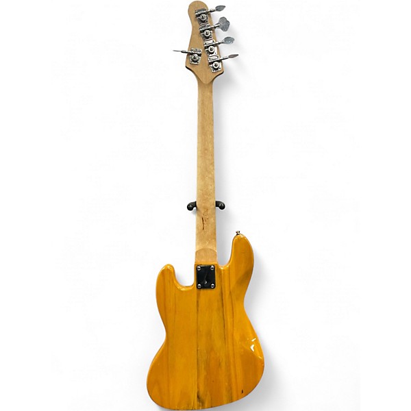 Used Glarry bass natural Electric Bass Guitar