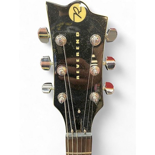 Used Reverend SENSEI Vintage White Solid Body Electric Guitar