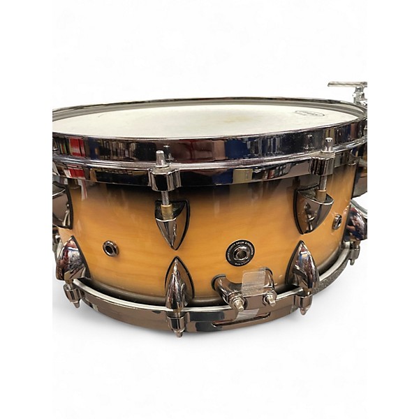 Used Orange County Drum & Percussion 14in SNARE DRUM 2 Tone Sunburst Drum