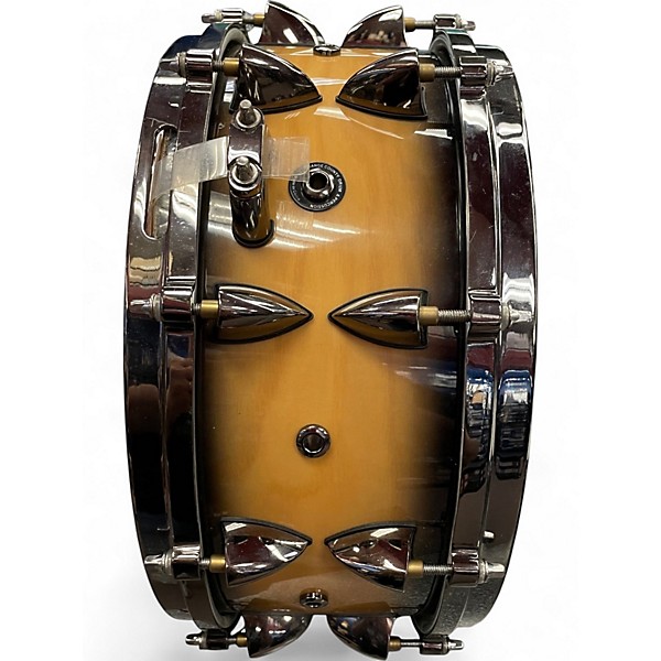 Used Orange County Drum & Percussion 14in SNARE DRUM 2 Tone Sunburst Drum