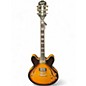 Used Epiphone Sheraton 2 Tone Sunburst Hollow Body Electric Guitar thumbnail