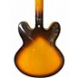 Used Epiphone Sheraton 2 Tone Sunburst Hollow Body Electric Guitar