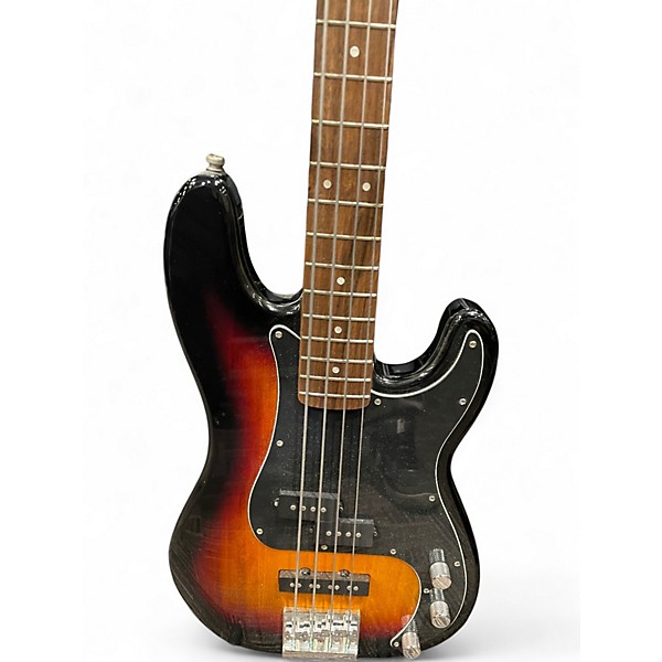 Used Squier Affinity Precision Bass 2 Color Sunburst Electric Bass Guitar