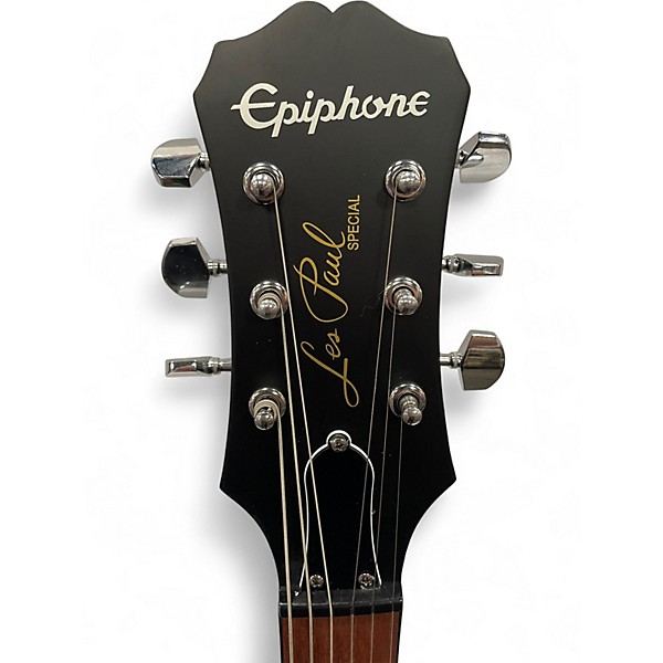 Used 2025 Epiphone Les Paul Special I Ebony Solid Body Electric Guitar