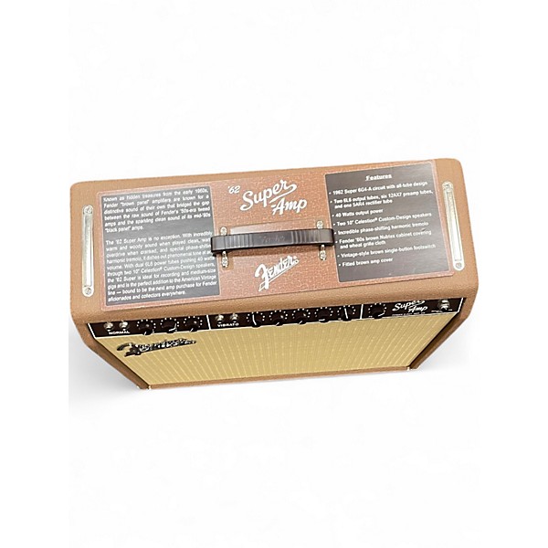 Used Fender '62 SUPER AMP Tube Guitar Combo Amp