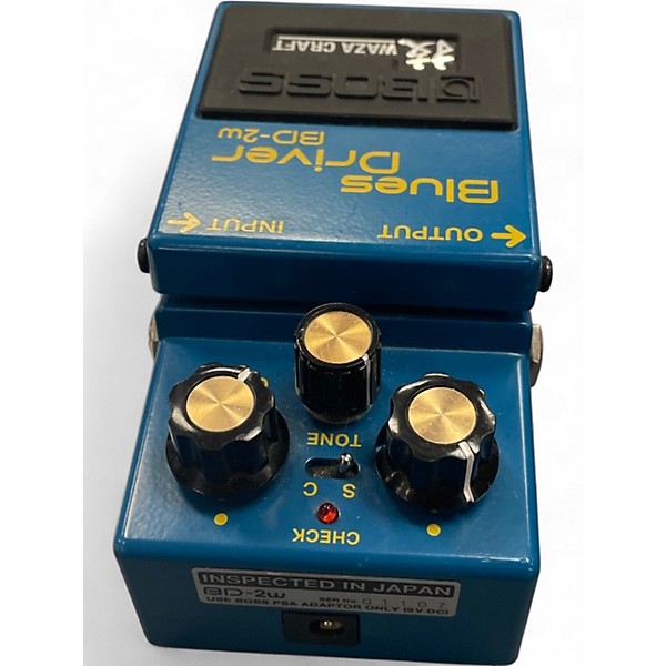 Used BOSS BD2W Blues Driver Waza Craft Effect Pedal