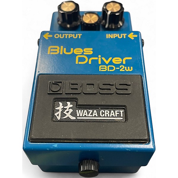 Used BOSS BD2W Blues Driver Waza Craft Effect Pedal